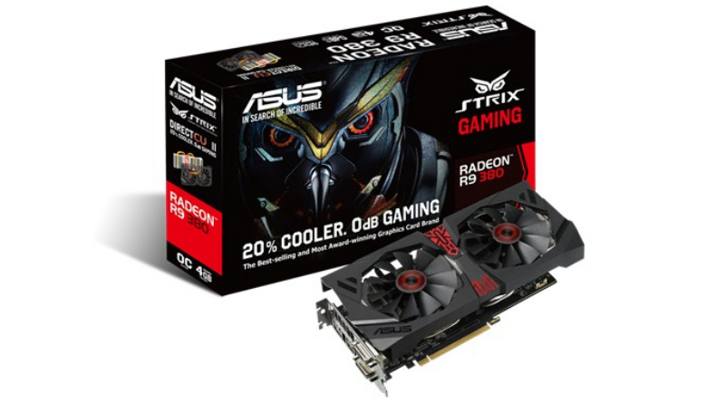 Getestet wird Asus Strix R9 380