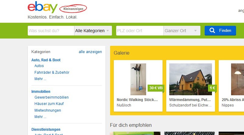 Ebay-Kleinanzeige: Worauf achten und mögliche Betrüger erkennen?