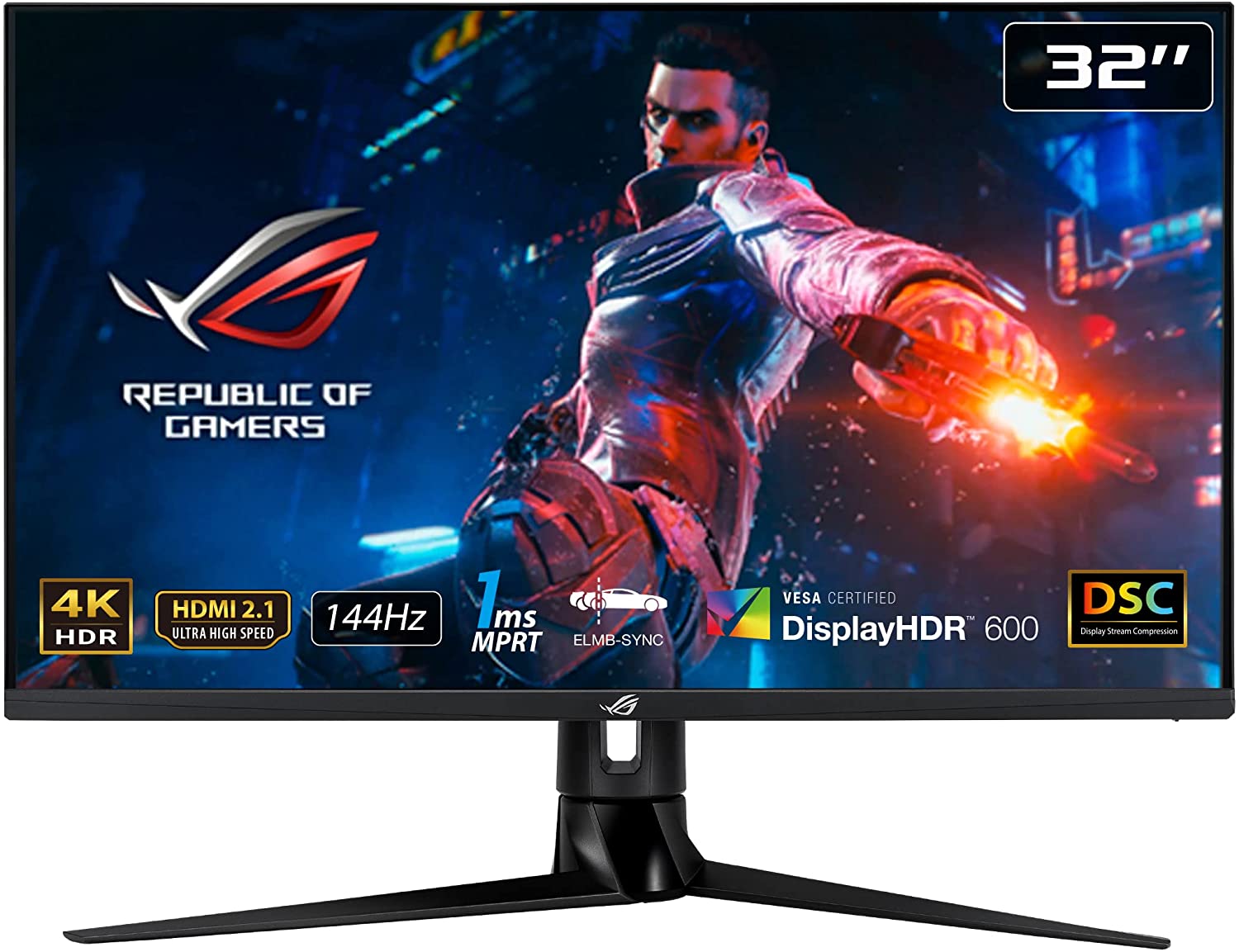 Wir empfehlen den ASUS ROG Swift PG32UQ als Gaming Monitor für die PS5