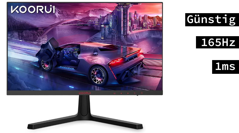 Wie schlagen sich die neuen Gaming Monitore von KOORUI?